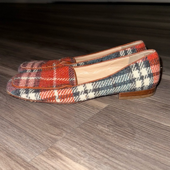 Kate Spade Wool Plaid Flats - Picture 3 of 6